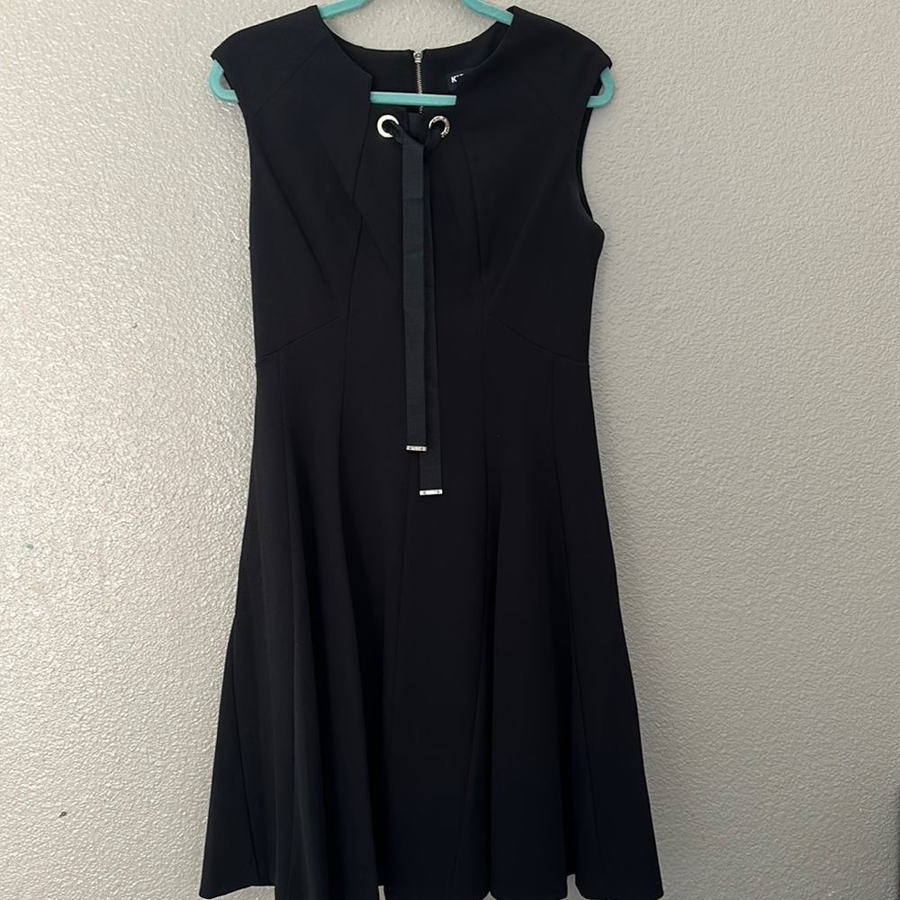 Karl Lagerfeld Black Dress Size 8
